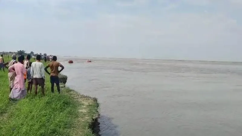 बहराइच: सरयू नदी में डूबी महिला का नहीं बरामद हुआ शव