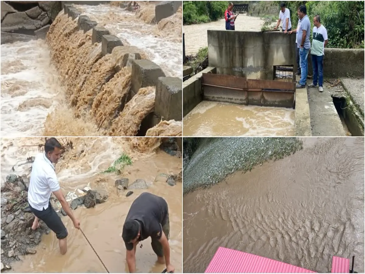 शिमला: भारी गाद और पाइप क्षतिग्रस्त होने से जल संकट गहराया