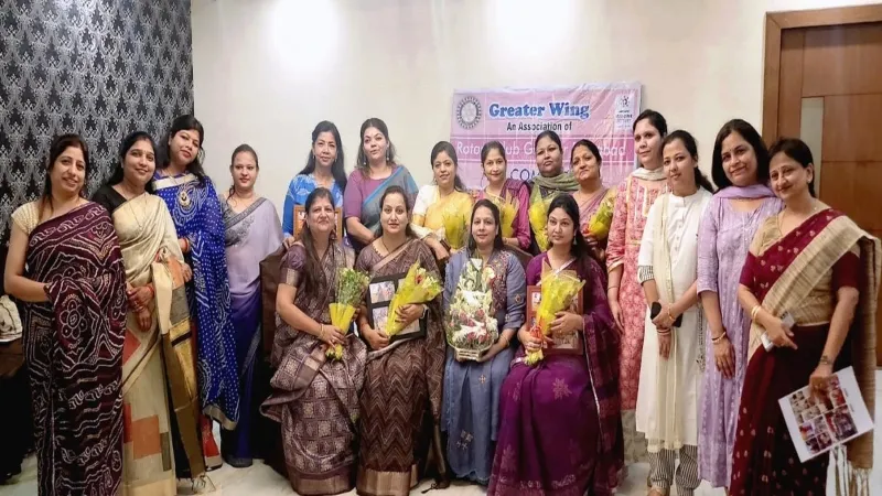 अयोध्या : रोटरी क्लब ग्रेटर विंग में रूबी बंसल चेयरपर्सन, रश्मि बनीं सचिव 