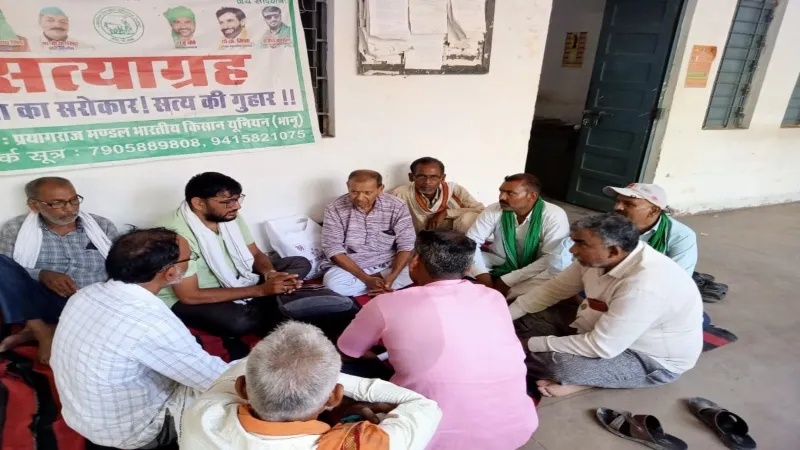 प्रयागराज : अपने खून से चिठ्ठी लिखकर मुख्यमंत्री से मिलने जायेंगे बारा के किसान 