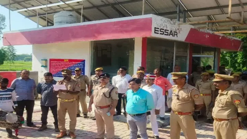 मुख्तार अंसारी के करीबी पर गाजीपुर पुलिस का एक्शन, पेट्रोल पंप किया कुर्क   