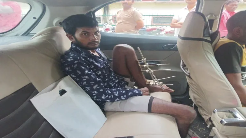 प्रयागराज : एसआरएन में तीमारदार को डाक्टरों ने कमरे में बंधक बना पीटा