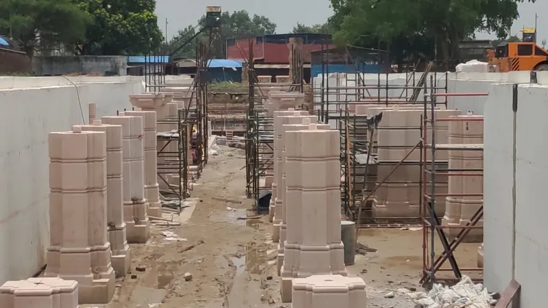 अयोध्या : राम मंदिर की परिक्रमा को बन रही 15 फीट गहरी व 200 मीटर लंबी टनल