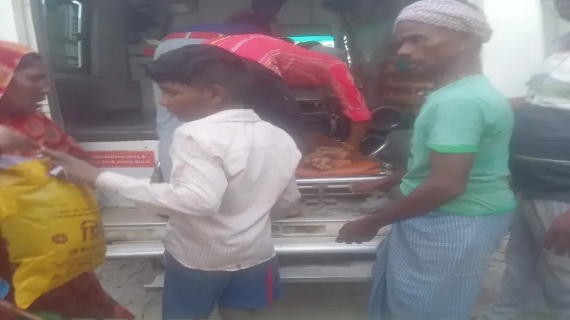 बहराइच में मगरमच्छ ने बालक पर किया हमला, चबा डाला पूरा हाथ - हालत गंभीर
