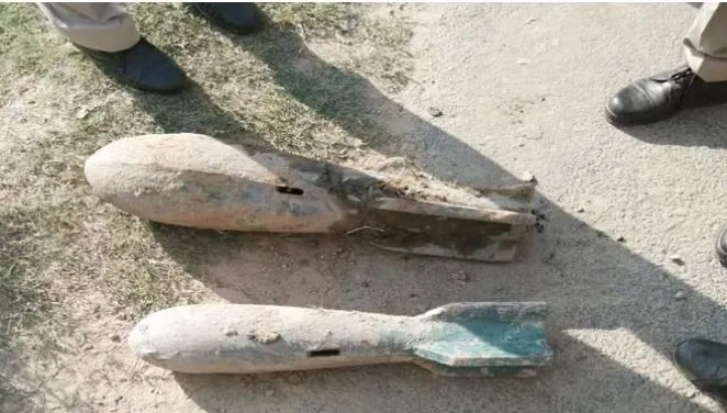 जम्मू-कश्मीर के कठुआ में मोर्टार का जंग लगा गोला बरामद