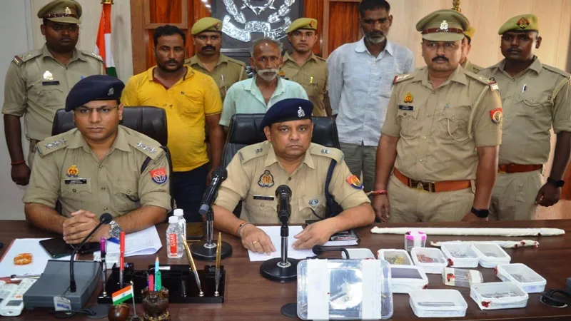 अयोध्या : चोरी के माल सहित तीन गिरफ्तार, कई घटनाओं को आरोपी दे चुके हैं अंजाम