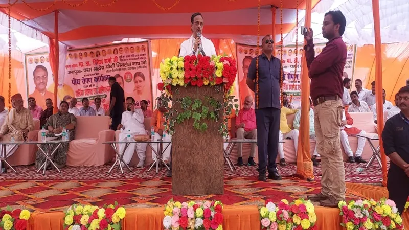 मणिपुर हिंसा के जिम्मेदार हैं सीमा पार के लोग : दिनेश शर्मा