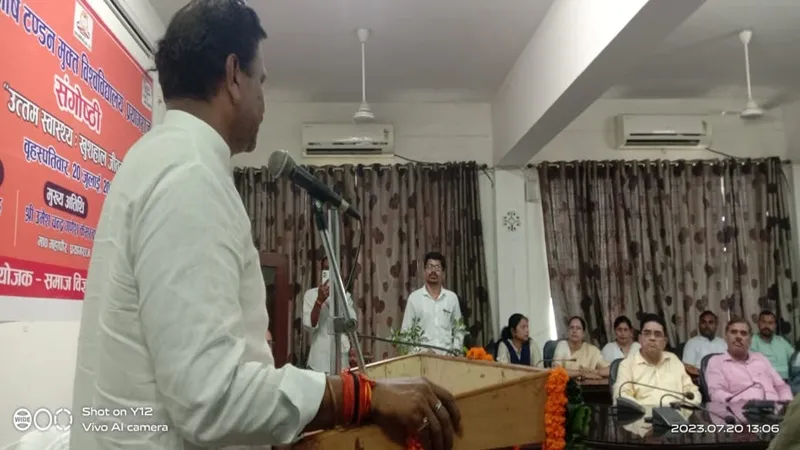 सकारात्मक विचारों के अभ्युदय से होगा जीवन खुशहाल : गणेश केसरवानी