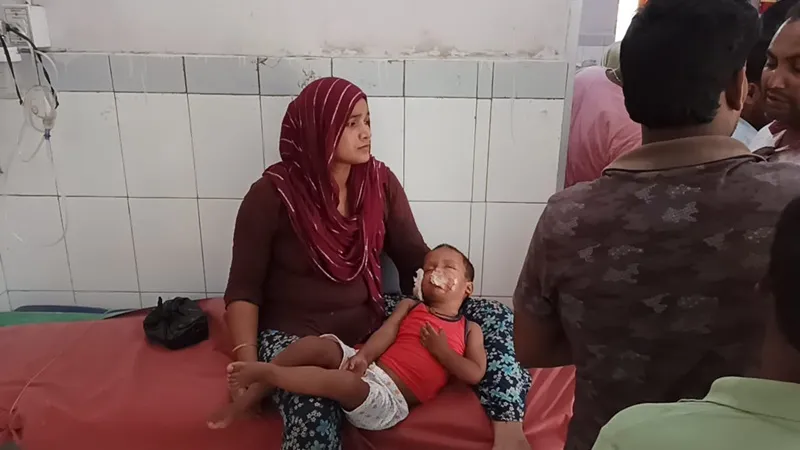 बहराइच : तीन वर्षीय मासूम को कुत्ते ने नोचा, लखनऊ रेफर