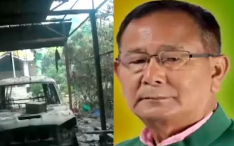 मणिपुर: केंद्रीय मंत्री आर.के. रंजन सिंह के आवास पर फिर हुआ पथराव, हिंसा पर संसद में बयान देने की मांग