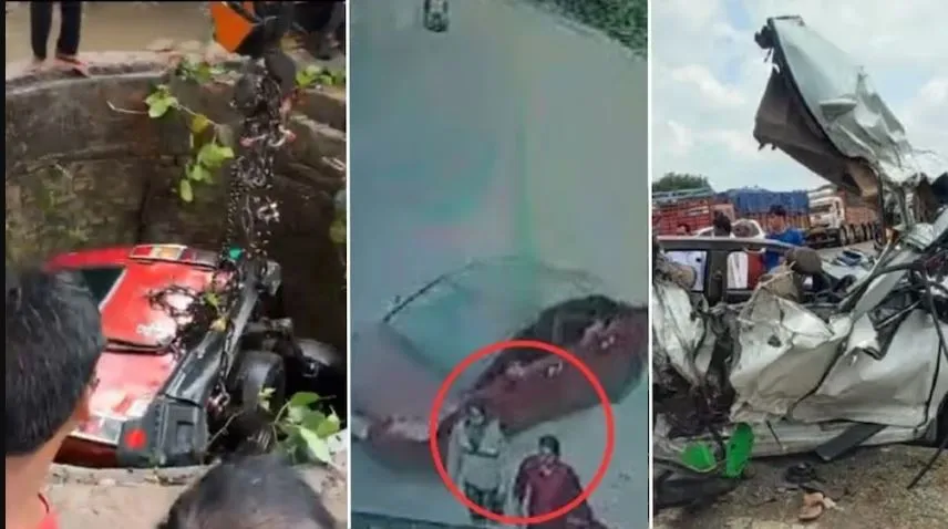 हजारीबाग में कार गिरी कुएं में, छह की मौत, तीन घायल