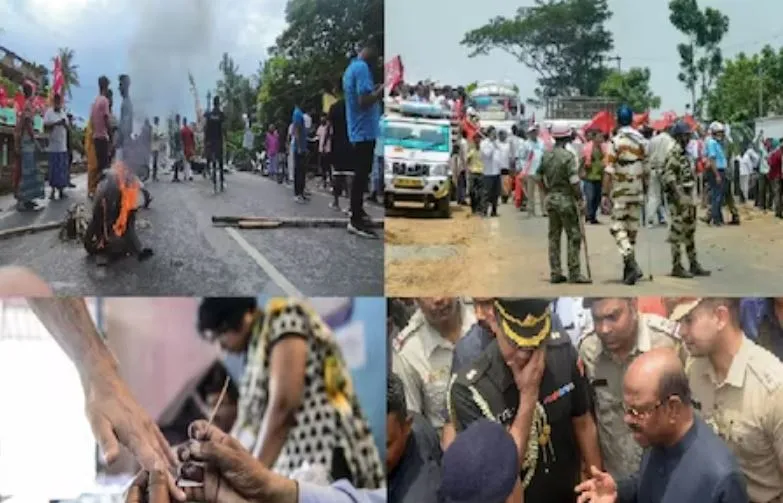 पश्चिम बंगाल: पंचायत चुनाव के दौरान हिंसा, हुई मरने वालों की संख्या 15 