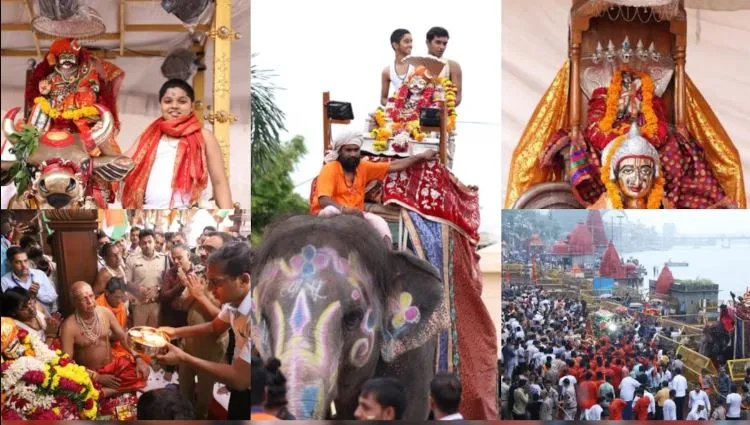 महाकालेश्वर मंदिर में पहले सोमवार पर उमड़े दर्शनार्थी, एक लाख से अधिक लोगों ने किया बाबा महाकाल दर्शन