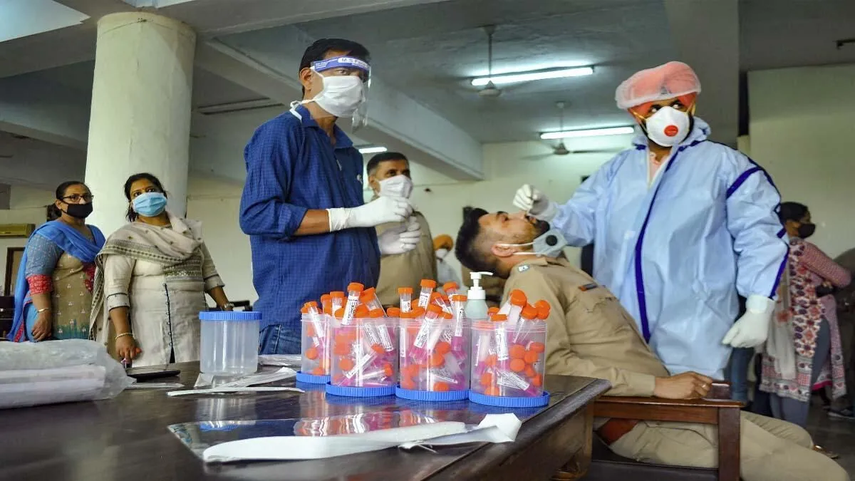 देश में कोरोना वायरस संक्रमण के उपचाराधीन मरीजों की संख्या घटकर 1,468 हुई 