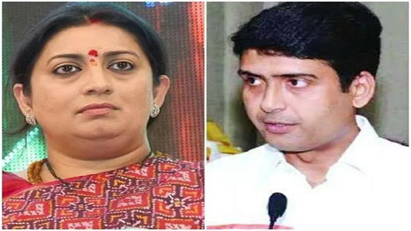 कांग्रेस नेता दीपक सिंह ने स्मृति ईरानी पर साधा निशाना, कहा- अमेठी के विकास में बाधक हैं केन्द्रीय मंत्री