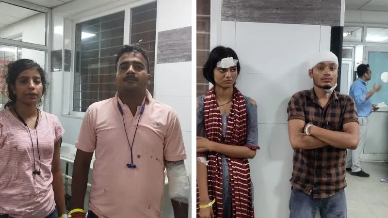 Etawah Accident: महोबा पुलिस की गाड़ी ट्रक में जा घुसी, महिला की मौत, दरोगा समेत चार पुलिसकर्मी घायल