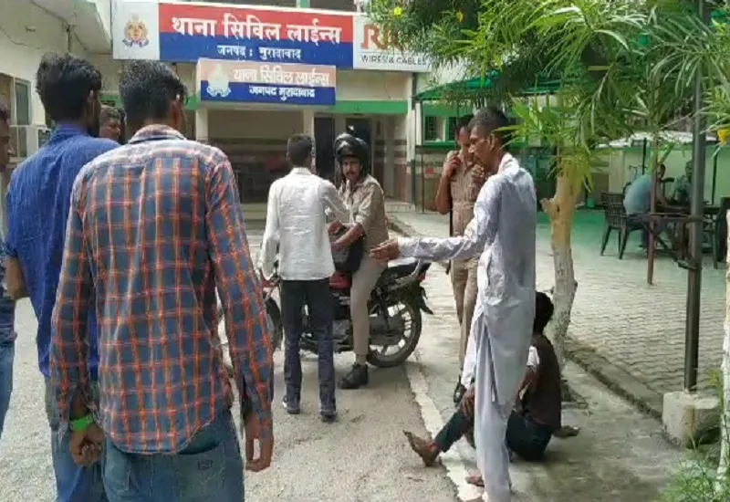 मुरादाबाद : बाइक सवार से 20 हजार छीनकर भागे लुटेरे, दो धरे गए...जानिए फिर क्या हुआ?