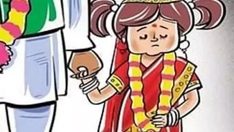मुरादाबाद: नाबालिग के विवाह पर पिता और पति के खिलाफ रिपोर्ट