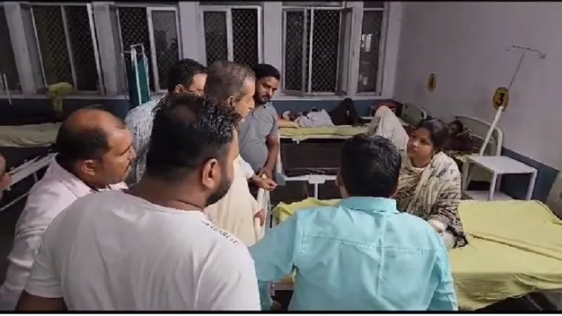 मुरादाबाद : बीजेपी नेत्री ने खुद को कराया अस्पताल में भर्ती, CCTV फुटेज में दिखी मामले की सच्चाई