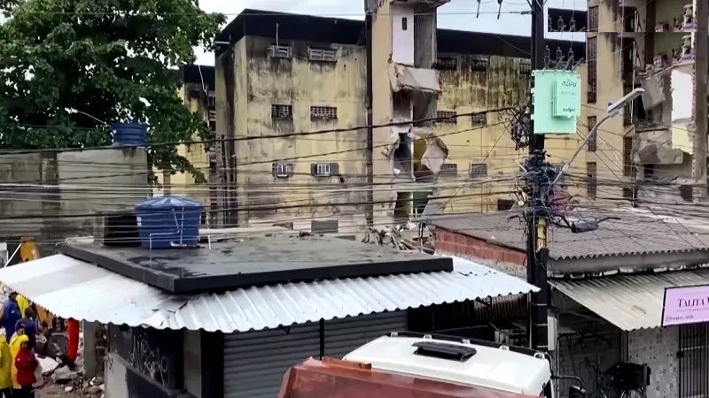 Brazil: ब्राज़ील में इमारत ढहने से तीन लोगों की मौत, 10 लापता 