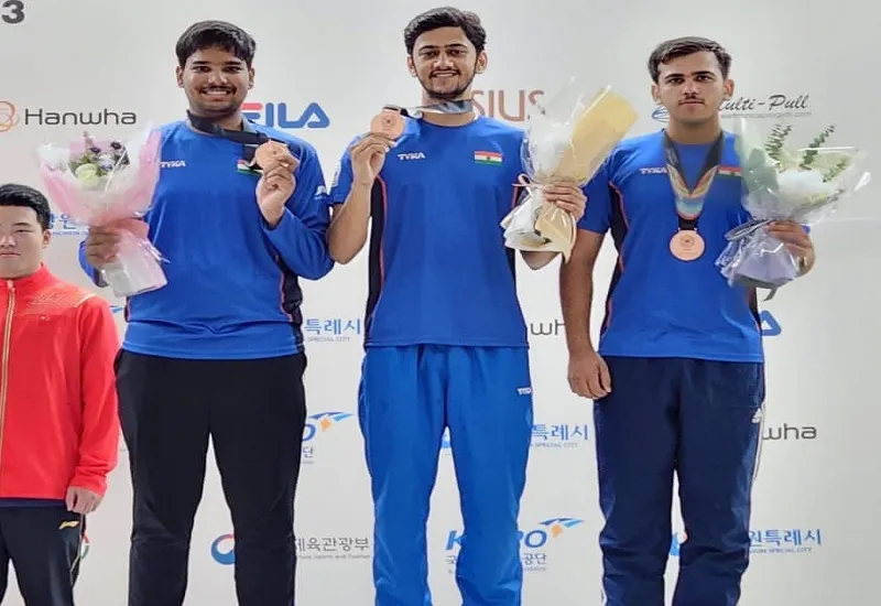 भारतीय निशानेबाजों ने जूनियर विश्व चैम्पियनशिप में दो और कांस्य पदक जीते 