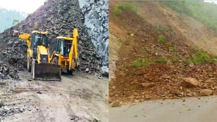 हल्द्वानी: हैड़ाखान मार्ग पर मलबा आने से 3 घंटे बंद रहा 