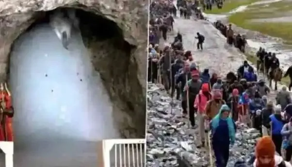 आस्था की यात्रा : उत्तर प्रदेश का पुजारी 700 किलोमीटर पैदल चलकर पहुंचा अमरनाथ की पवित्र गुफा, किया दर्शन