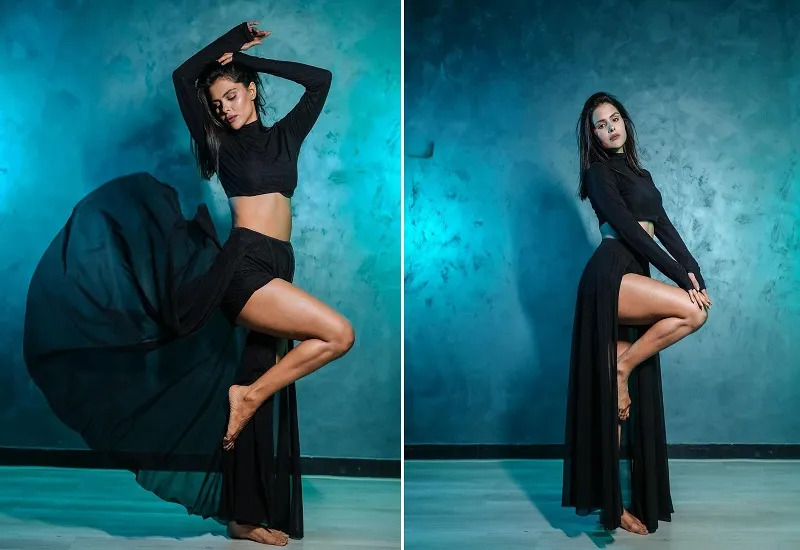 Priyanka Chahar Photos : प्रियंका चाहर ने ब्लैक ड्रेस में कराया फोटोशूट, पोज देख फैंस बोले- उफ्फ