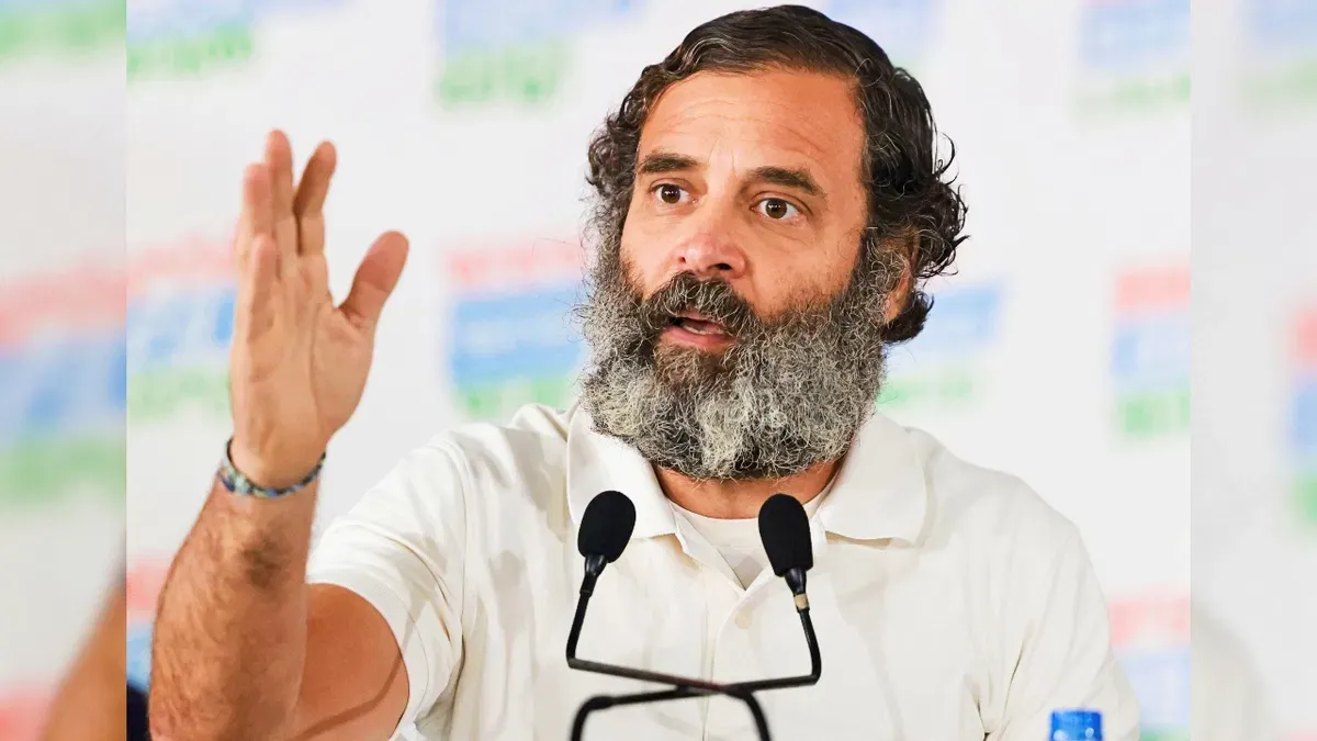 राहुल गांधी ने कहा- सत्ता के लोभ में महिला सम्मान के साथ खिलवाड़ कर रही है भाजपा