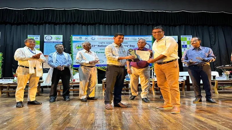 रायबरेली: सुजीत कुमार को त्रिपुरा में मिला प्रथम पुरस्कार, राष्ट्रीय मत्स्य किसान दिवस पर UP का किया प्रतिनिधित्व