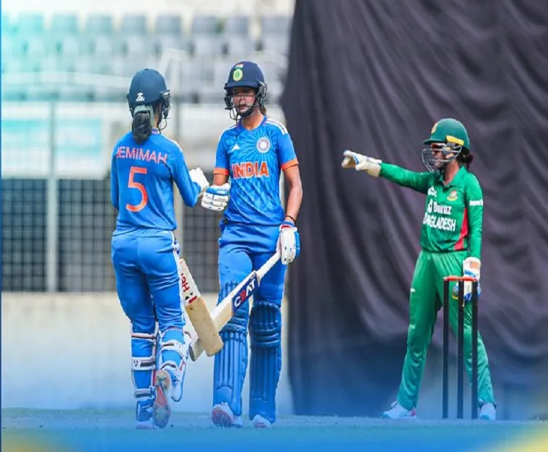 INDW vs BANW : बांग्लादेश ने जीता मैच, भारत के कब्जे में सीरीज 