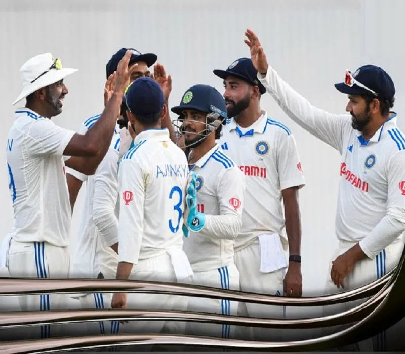 IND vs WI : भारत की पहली पारी 438 रनों पर सिमटी, वेस्टइंडीज 86/1...कोहली ने डॉन ब्रैडमैन के शतकों की बराबरी की