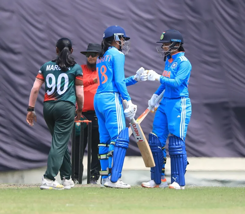 INDW vs BANW : भारत-बांग्लादेश के बीच तीसरा वनडे टाई, सीरीज भी 1-1 से बराबरी पर छूटी