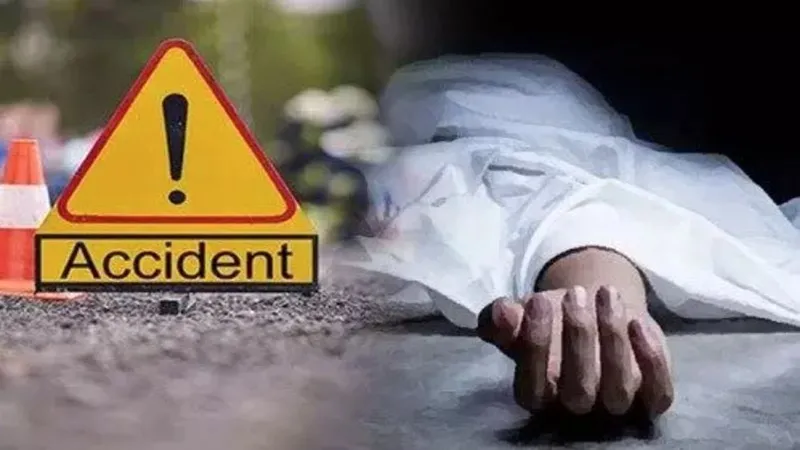 अयोध्या: प्राइवेट बस ने बाइक सवार समेत चार को रौंदा, दो की मौत, दो घायल