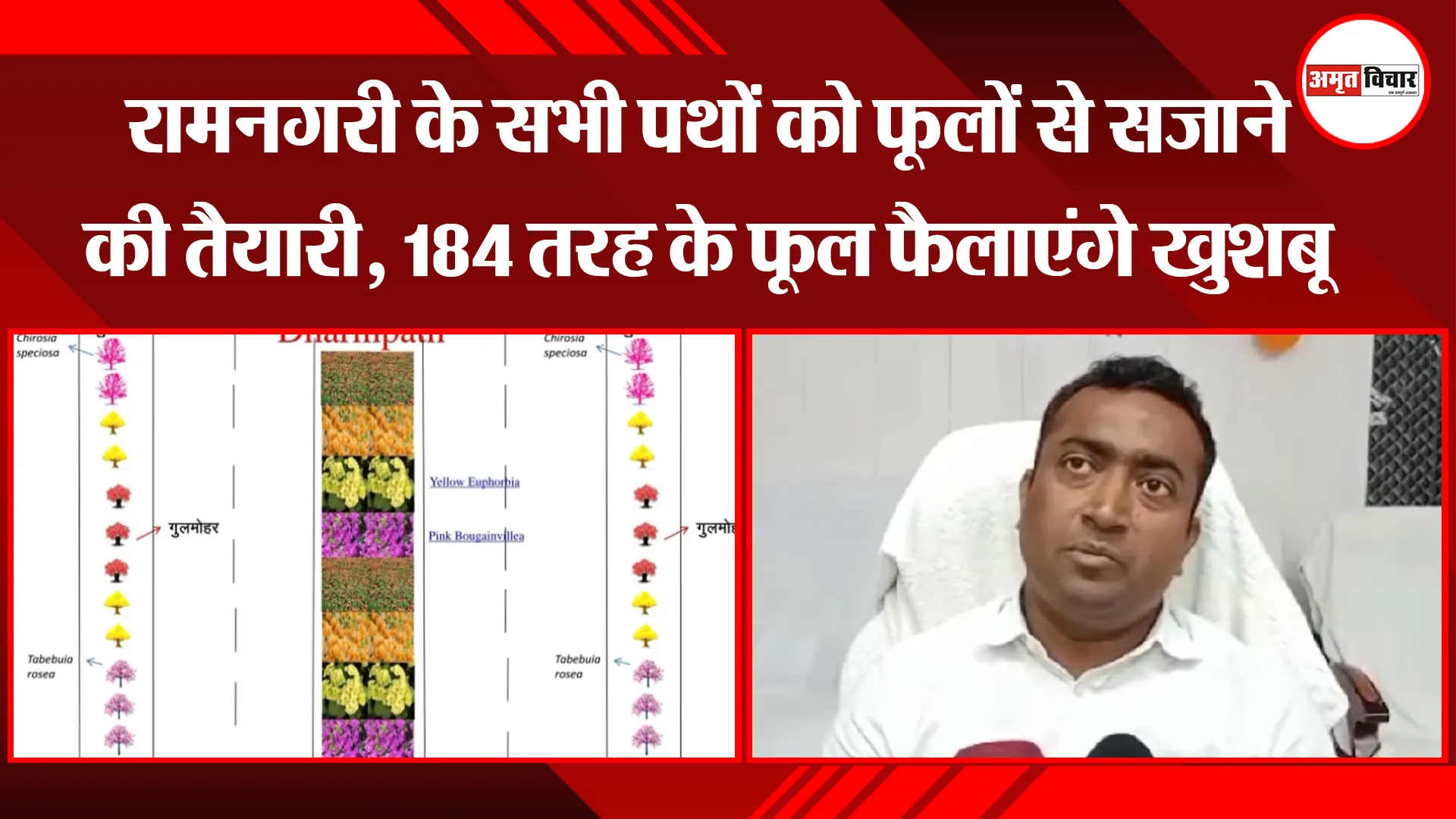 अयोध्या: रामनगरी के सभी पथों को फूलों से सजाने की तैयारी, 184 तरह के फूल फैलाएंगे खुशबू