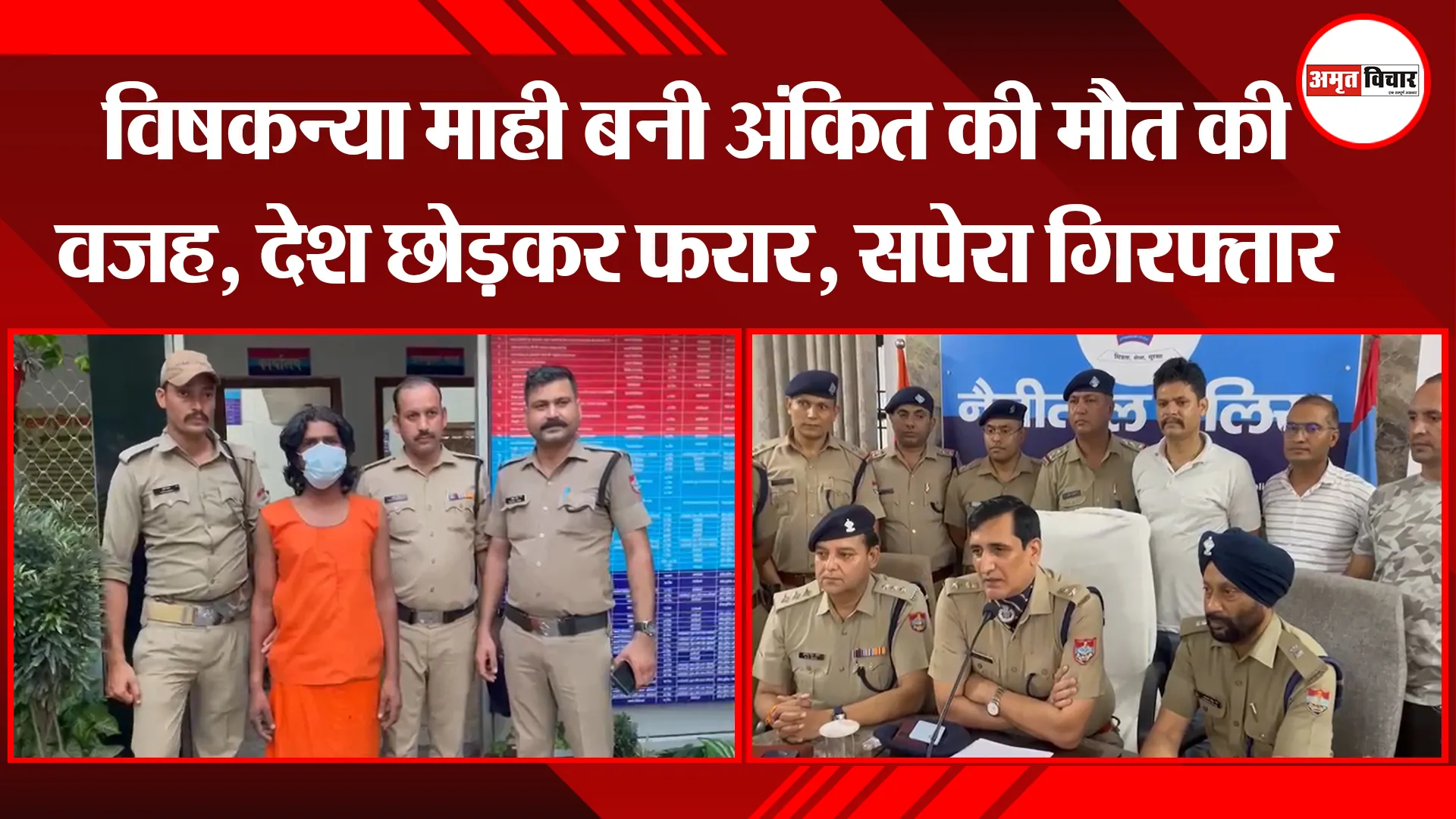 हल्द्वानी: विषकन्या माही बनी अंकित की मौत की वजह, देश छोड़कर फरार, सपेरा गिरफ्तार