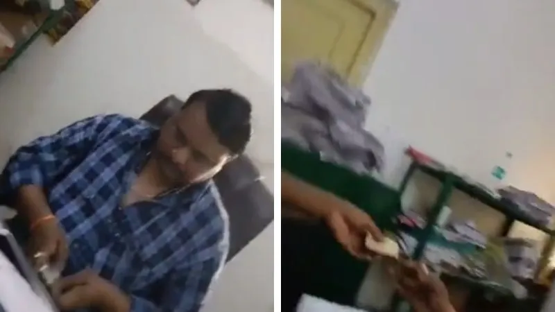 VIDEO : Unnao के जिला महिला चिकित्सालय में एंबुलेंस चालक ले रहा था रिश्वत, महकमे में मचा हड़कंप