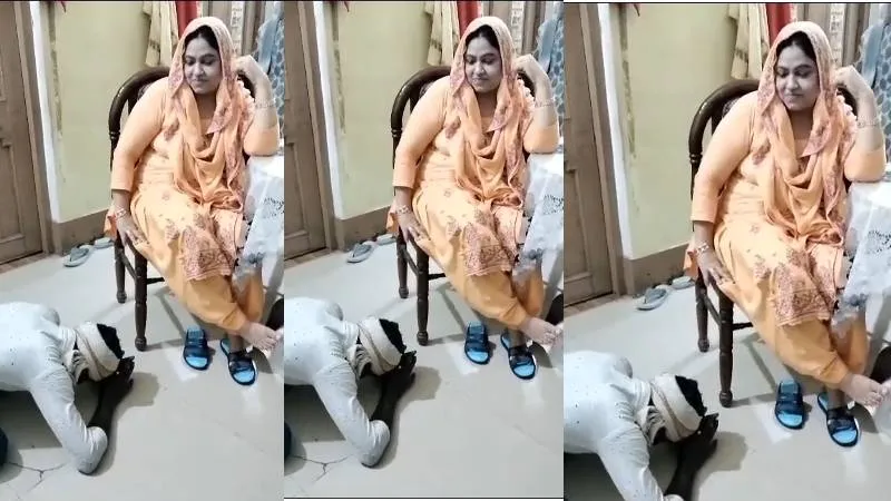 हरदोई: चेयरमैन शाहीन बेगम के पैरों पर गिरकर बोला सफाई कर्मी- साहेब माफ कर दो, अब... देखें Video