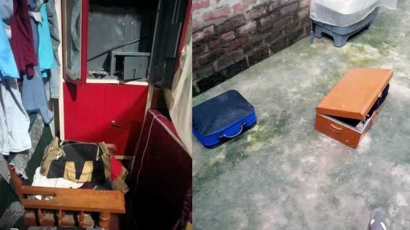 बहराइच: दो मकानों से चोरों ने नकदी समेत लाखों की संपत्ति उड़ाई, ताला तोड़कर घर में घुसे चोर