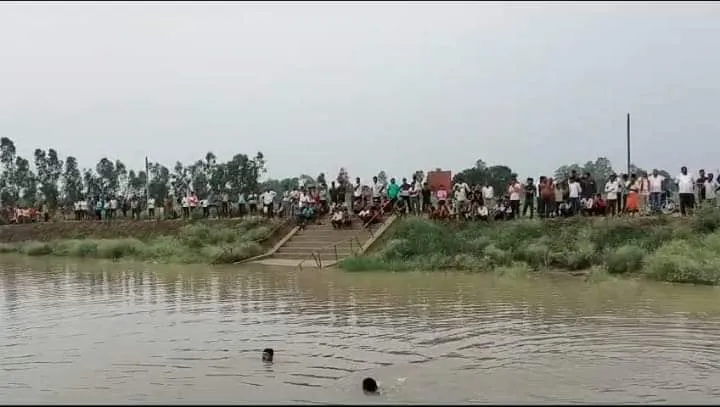 शाहजहांपुर: घास काटने गया युवक तालाब में डूबा, परिजनों हुए रो-रोकर बेहाल