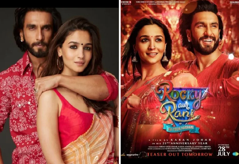 करण जौहर ने शेयर की आलिया-रणवीर की फोटो, कहा- फिल्म Rocky Aur Rani Ki Prem Kahani के लिए हमारा पहला लुक टेस्ट!   