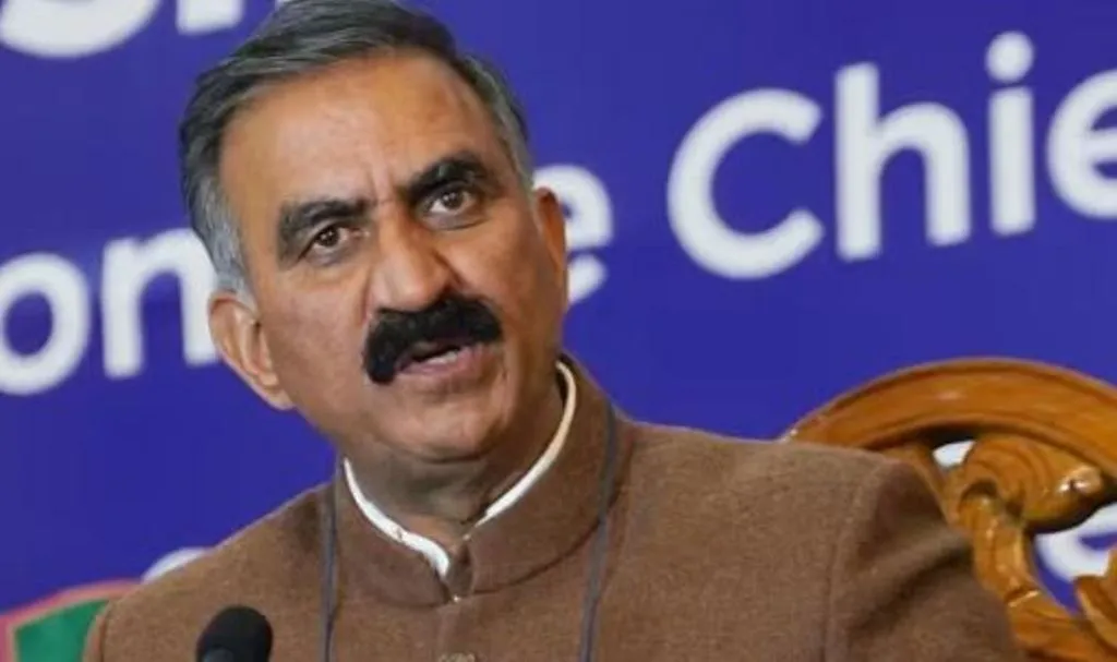 सीएम सुक्खू ने विपक्ष के आरोपों पर किया पलटवार, कहा- प्रदेश को आपदा की वजह से आठ हजार करोड़ रुपए का हुआ नुकसान