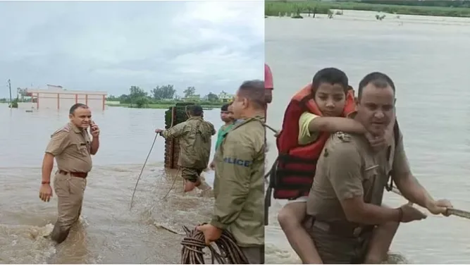 देहरादून: जलभराव से घुसा तीन घरों में पानी, पुलिस ने चलाया रेस्क्यू अभियान 