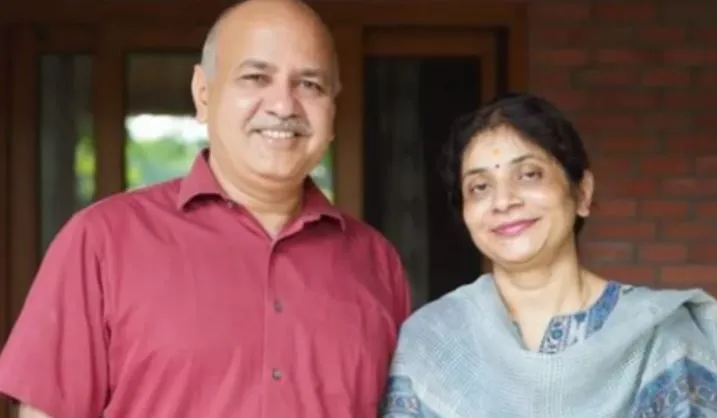 दिल्ली: पूर्व डिप्टी सीएम मनीष सिसोदिया की पत्नी की बिगड़ी तबीयत, अस्पताल में भर्ती 
