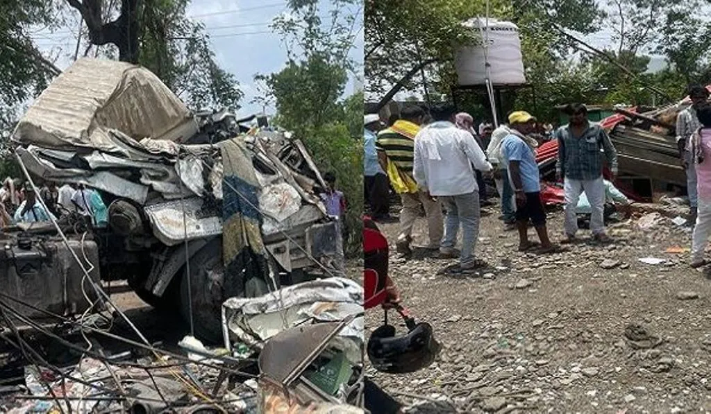 महाराष्ट्र: धुले में राजमार्ग पर बने होटल में घुसा ट्रक, 10 लोगों की मौत, 20 घायल 