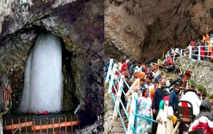 अमरनाथ यात्रा: श्रद्धालुओं का तीसरा जत्था कश्मीर के लिए रवाना, पहले दिन 8,000 से अधिक श्रद्धालुओं ने बाबा बर्फानी के किए दर्शन