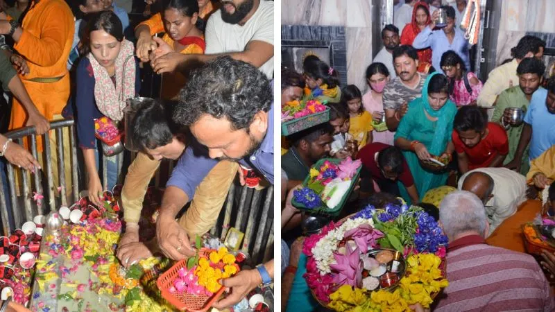 Sawan 2023 : हर हर महादेव, जय बाबा की... उद्घोष से गूंज उठे शिव मंदिर, भक्तों की लगी लंबी कतारें