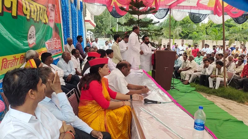 संविधान और लोकतंत्र की रक्षा के लिए भाजपा का हटना जरूरी: विनय यादव 
