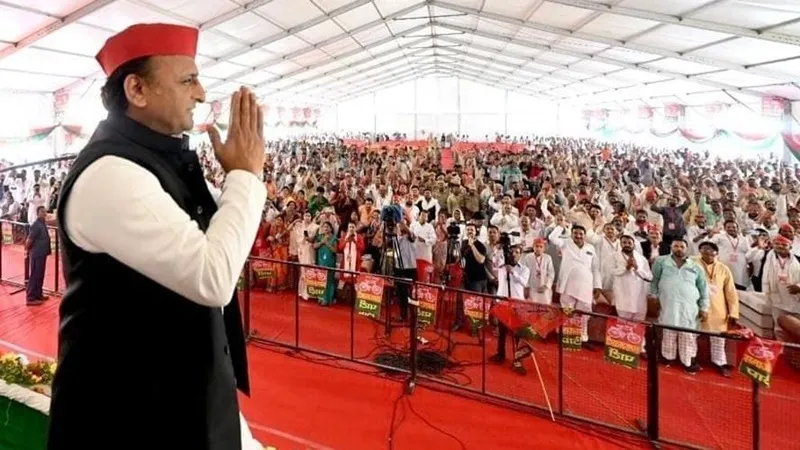 बांदा में बोले अखिलेश यादव- हमारे सामने गंभीर चुनौतियां, लड़कर सफर तय करना है