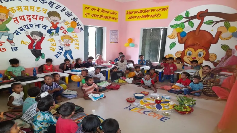 सीतापुर: लर्निंग लैब के रूप में विकसित होंगे 18 आंगनबाड़ी केंद्र